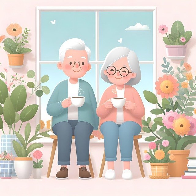 illustration santé mentale et bien vieillir annelyse Wrobel psychologue sophrologue